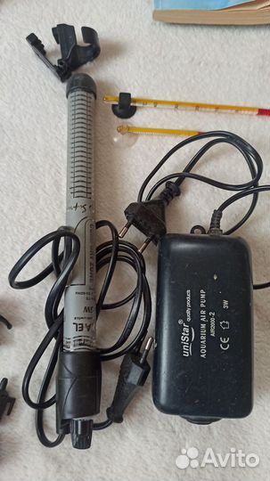 Аквариум с дополнительным оборудованием