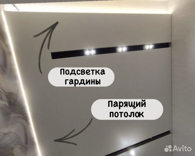 Натяжные потолки быстро и без пыли