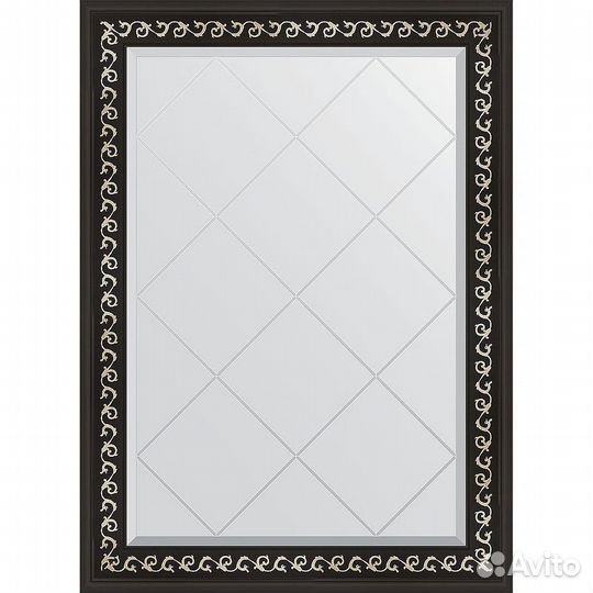 Зеркало Evoform Exclusive-G 102х75 BY 4182 с грав
