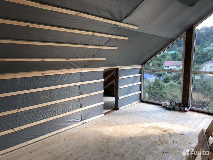 Утепление мансарды