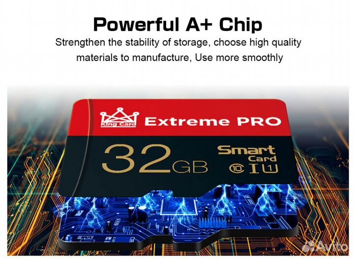Карты памяти на 32 gb Extreme Pro и MicroData