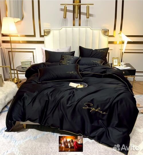 Постельное белье 2ка с европростынью
