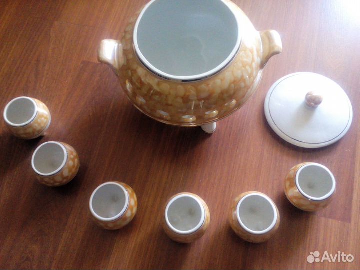 Посуда, столовый сервиз на 6 персон.(фарфор,чехия)