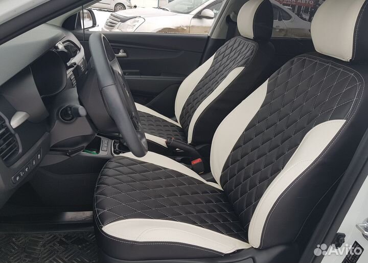 Авточехлы из экокожи или ткани