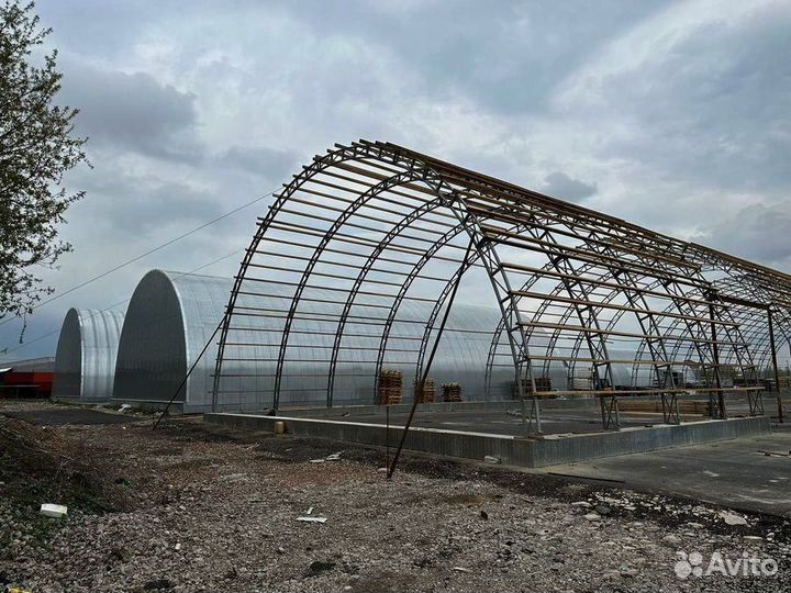 Арки арочного ангара 18м18000 мм