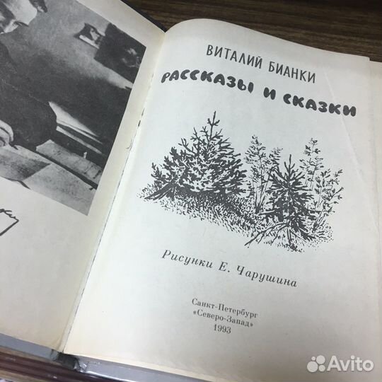 Рассказы и сказки Бианки 1993 год