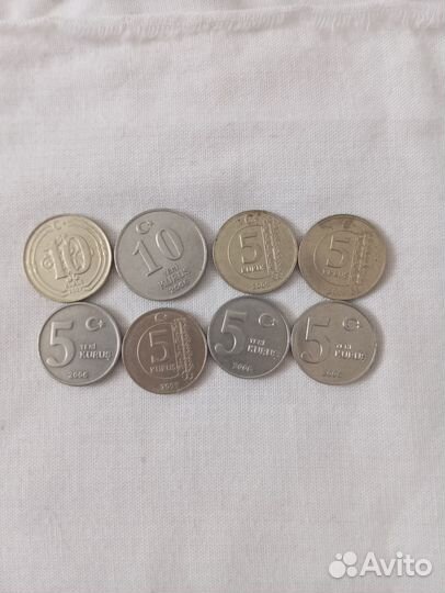 Монеты СССР, Китая, Турции, Венгрии