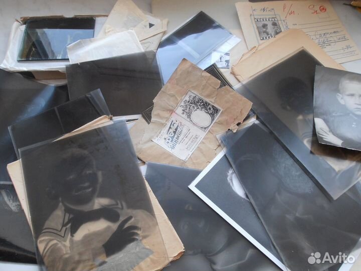 СССР Негативы На стекле Студийные