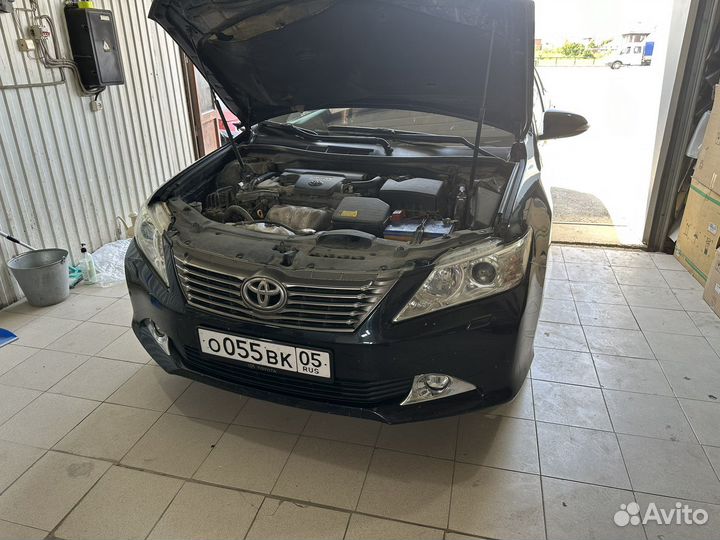 Фары на камри 50 и новые линзы и блоки