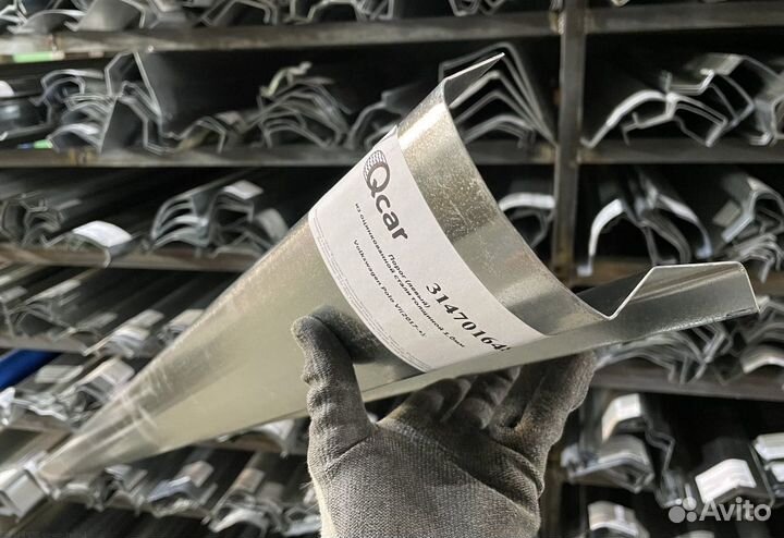 Порог правый Volkswagen Polo VI 2017-2022 (1мм)