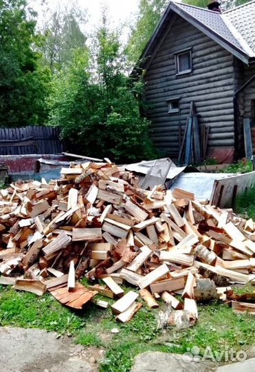 Дрова любые сухие в укладку качественные