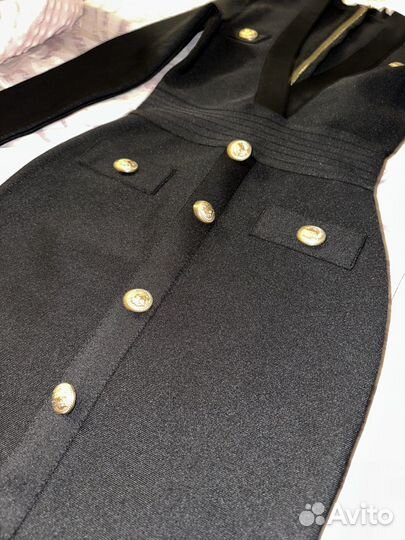 Платье женское черное