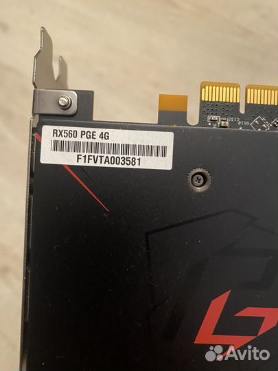 Видеокарта rx560