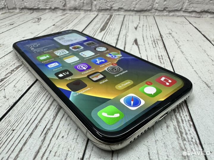 iPhone X 256gb Silver Ростест