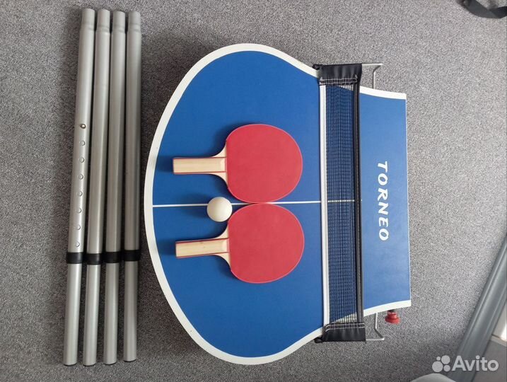 Набор для игры в мини настольный теннис Torneo