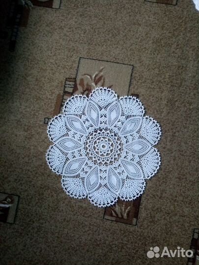 Вязаные салфетки