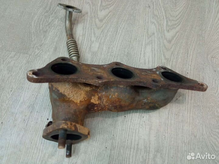 Коллектор выпускной левый Паджеро 4