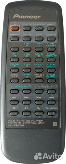 Пульт аналог Pioneer CU-PD096