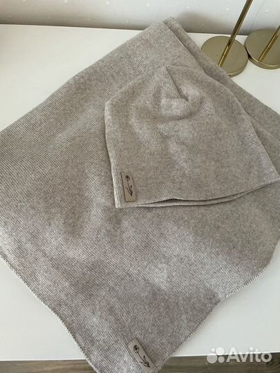 Комплект шапка и шарф shi shi