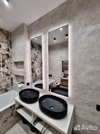 Зеркало в ванную с подсветкой Reflection