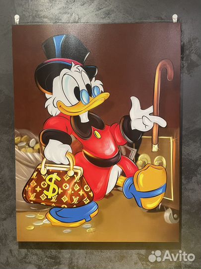 Картина Скрудж макдак