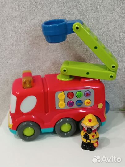 Машина пожарная музыкальный