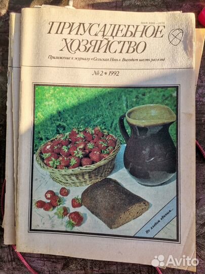 Журнал приусадебное хозяйство 1992-93