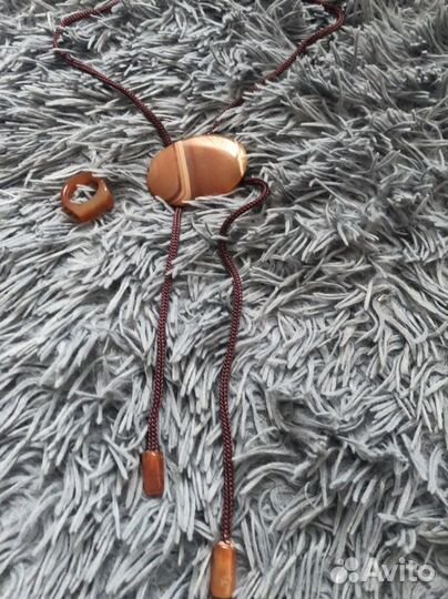 Ковбойский галстук. Кольцо