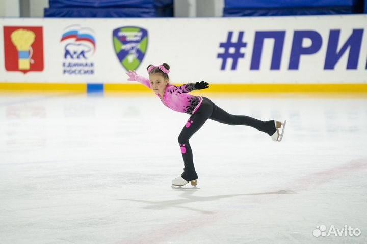 Костюм для фигурного катания Розовая пантера