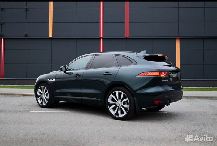 Jaguar F-Pace 2.0 AT, 2017, 120 900 км