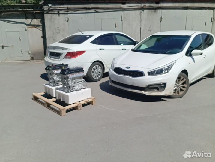 Новый двигатель Kia Rio 3 Hyundai Solaris G4FC 1.6