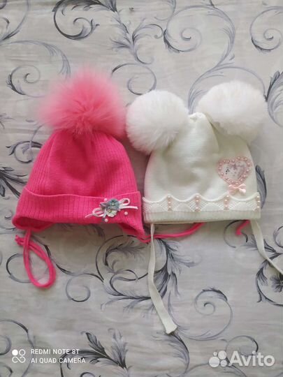 Шапка пуховая из кролика