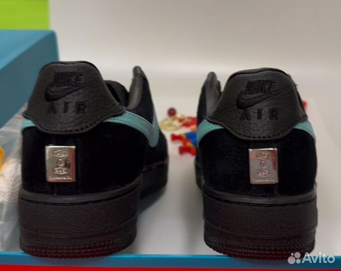 Nike air force 1 low tiffany Натуральная замша