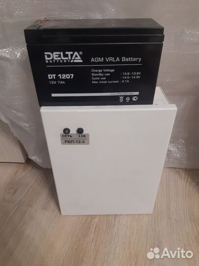 Рбп-12/3 Резервированный блок питания 12 В, 3 А