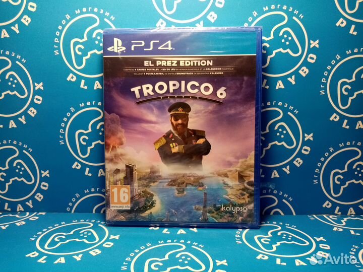 Tropico 6 El Prez Edition PS4 новый