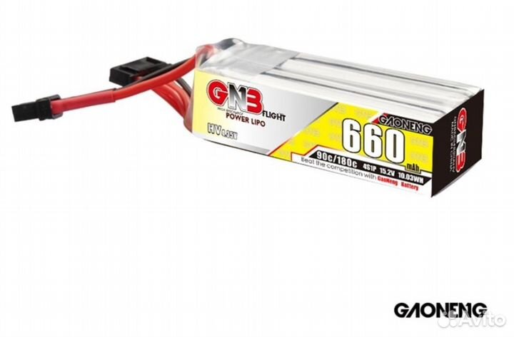 Аккумулятор для квадрокоптера, 660 мАч, 15,2 в