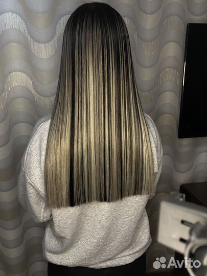 Наращивание прядей