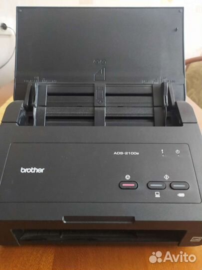 Потоковый сканер brother ads 2100e