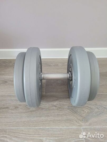 Гантели по 17.3кг каждая