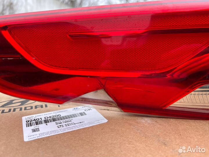 Задний левый диодный фонарь Киа Оптима