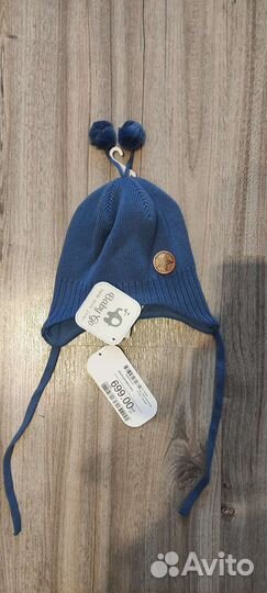 Шапка для мальчика новая 42-44