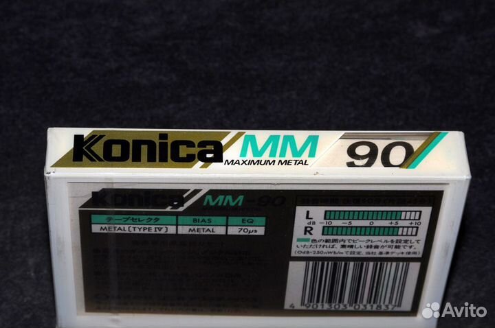 Аудиокассета konica MM 90 japan market (5435-1)