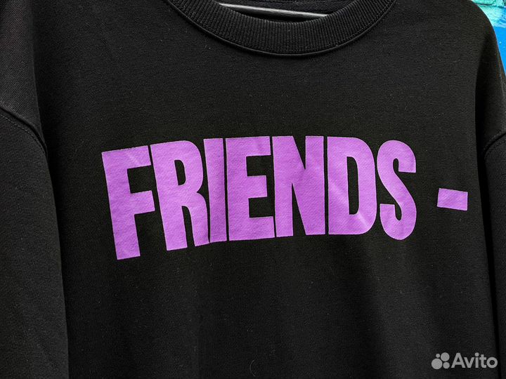 Свитшот Vlone Friends Black Purple