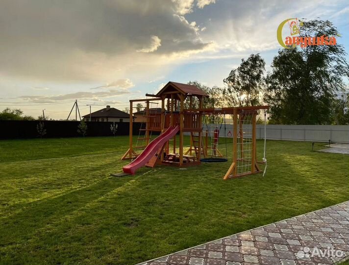 Спортивно игровая площадка Савушка 19 Семейная