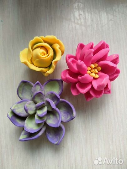 Силиконовые формы для мыла цветы