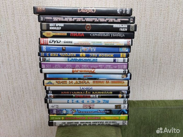 Много разных фильмов/мультфильмов