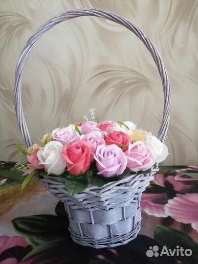 Букет из мыла