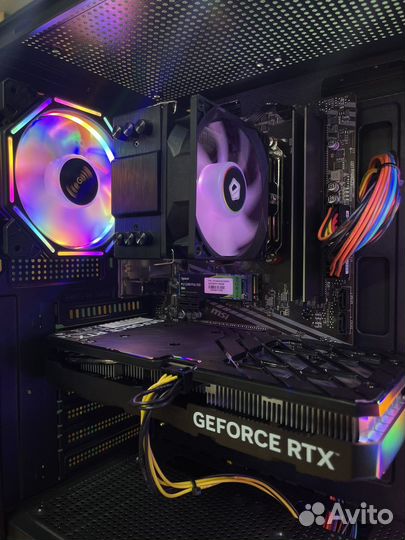 Игровой компьютер AMD Ryzen 5/RTX4060