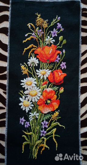 Картина Букет вышивка крестом