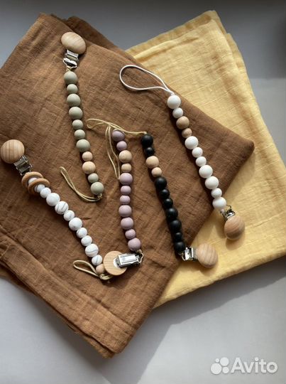 Новые силиконовые держатели для пустышки, соски